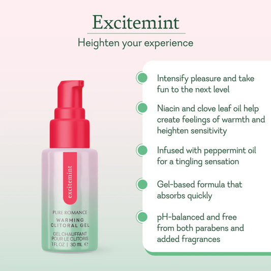 Excitemint - Warming Clitoral Gel