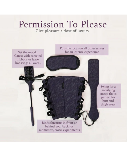 Permission To Please - Luxe Bondage Set