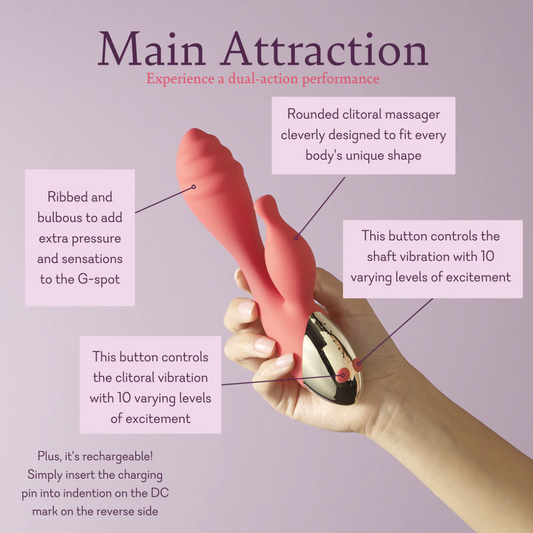 Main Attraction Dual-Action Vibrator
