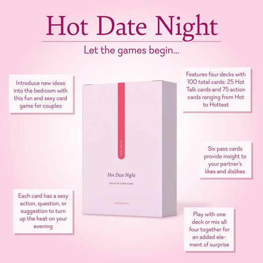 Hot Date Night Couples Card Game