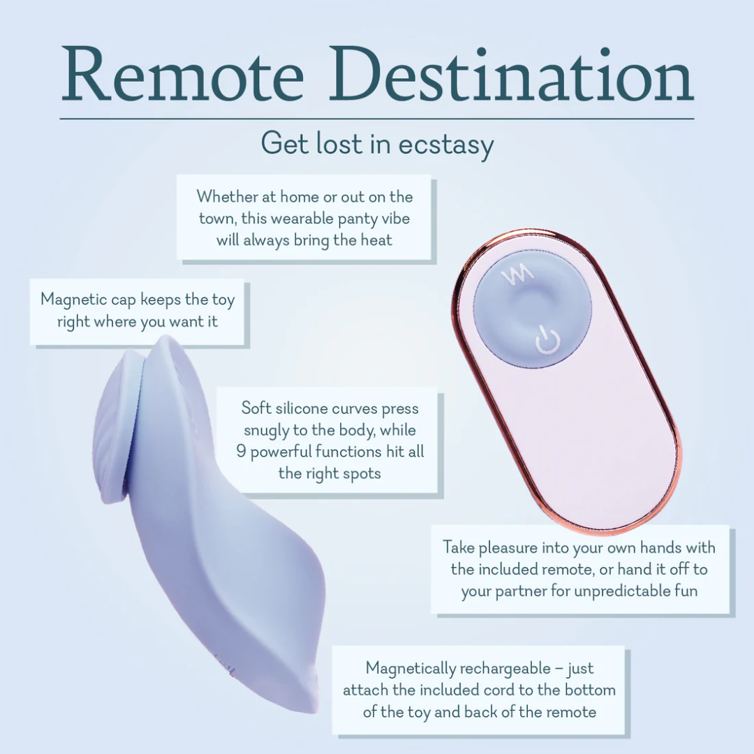Remote Destination - Magnetic Panty Vibrator