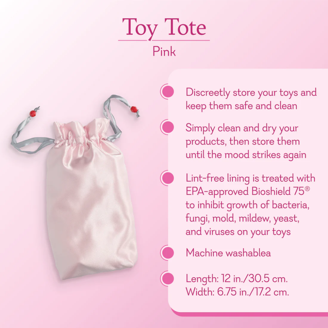 Toy Tote - Navy Toy Storage Bag