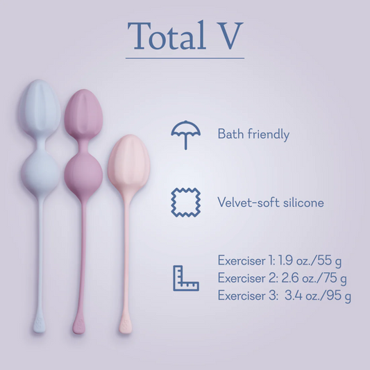 Total V Kegel Exercise Set