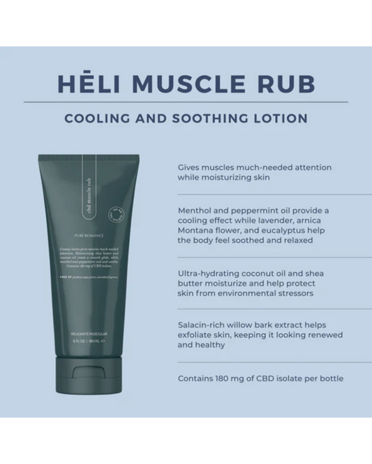 Muscle Rub Cooling & Soothing Lotion