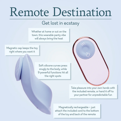 Remote Destination - Magnetic Panty Vibrator