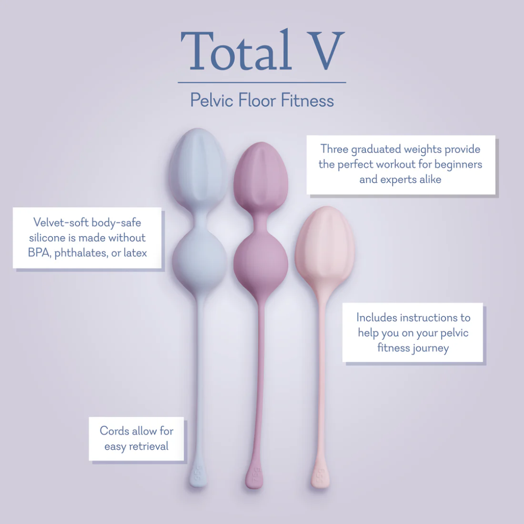 Total V Kegel Exercise Set