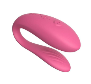 *New Vendor Pre-Order* We-Vibe Sync Lite App Control Rechargeable Silicone Couples Vibrator - Pink